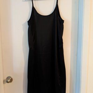 Everlane Black Slip Dress, Worn once